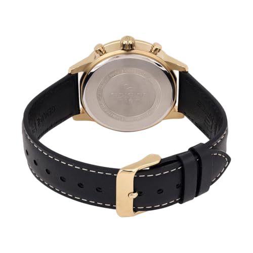 Casio Edifice Green Dial Chronograph Leather Watch - Image 5