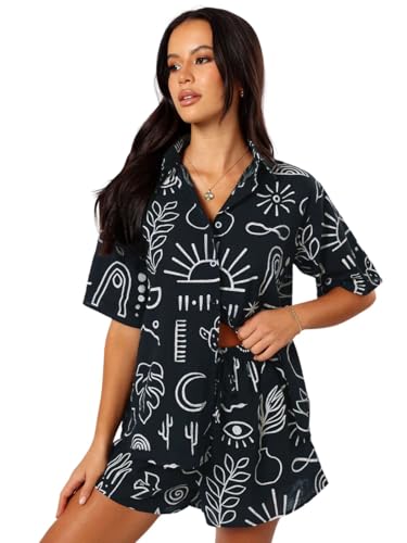 Leriya Fashion Women Rayon Printed Stylish Co-Ord Set Trendy Korean Summer Travel Outfit | Pajama Se - Authentic Leriya Fashion | UrbanThreads - Image 2