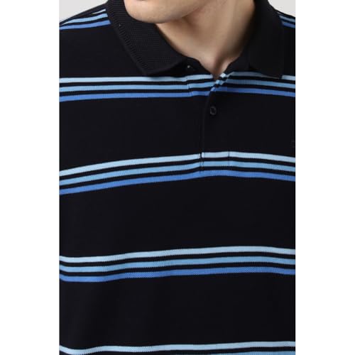 Peter England Breton Stripe Polo - Image 5