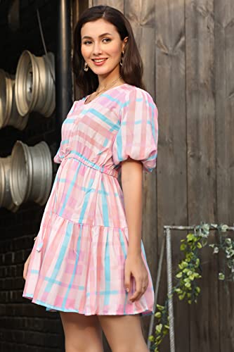 Leriya Fashion Western Dresses for Women |A-Line Knee-Length Dress | Indo Western Dress for Women| S - Authentic Leriya Clothing | UrbanThreads - Image 5