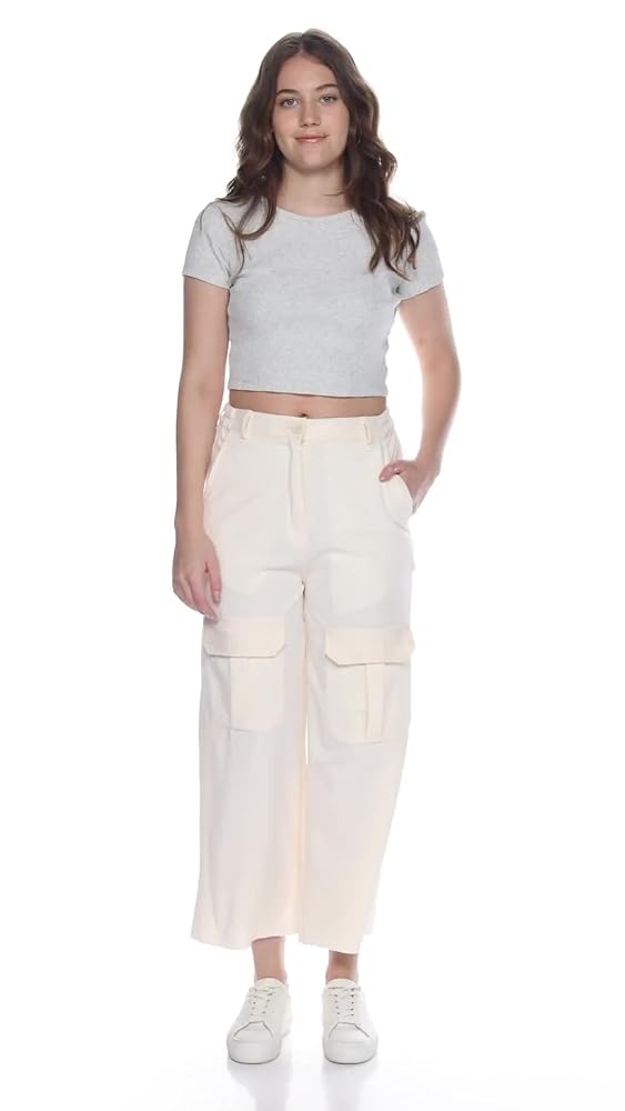 Leriya Fashion Women's Loose High Rise Trouser | High-Waist Korean Pants | Formal Track Pant | Cargo - Authentic Leriya Clothing | UrbanThreads - Image 3