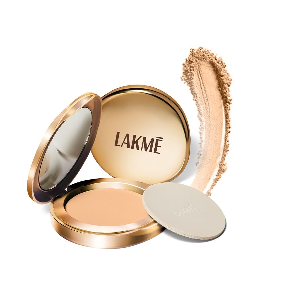 Lakme Powerplay Matte Compact Oil Control Formula Melon