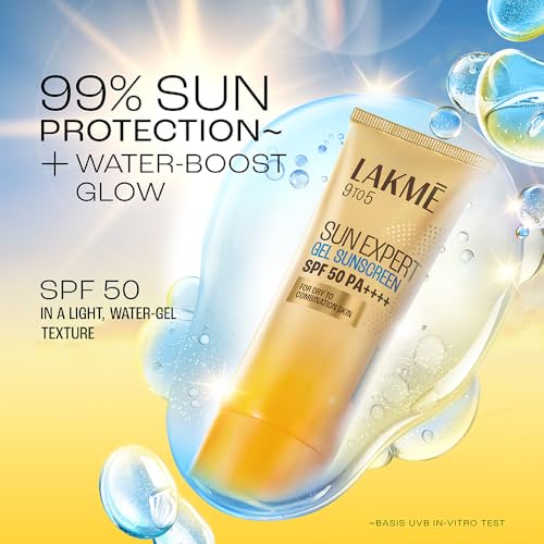 Lakmē Sun Expert SPF 50 PA+++ Gel Sunscreen Niacinamide - Image 5