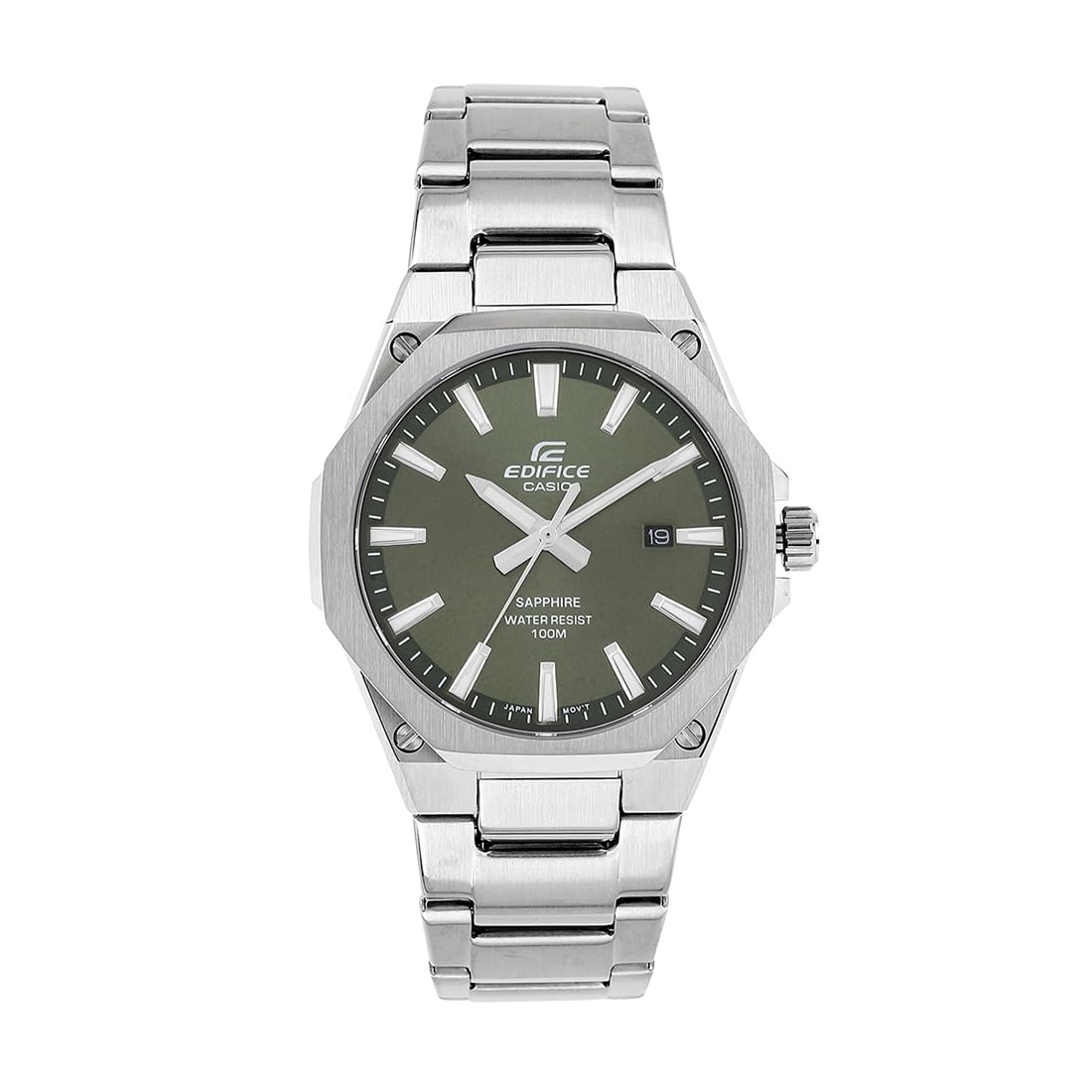 Casio Edifice EFR-S108D-3AVUDF Green Analog Dial Men's Watch