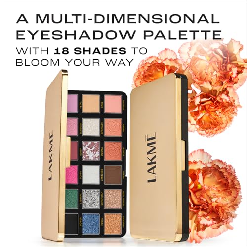 LAKMÉ Smooth Rouge Bloom Eyeshadow Pro-Palette Multicolour 27g - Image 5