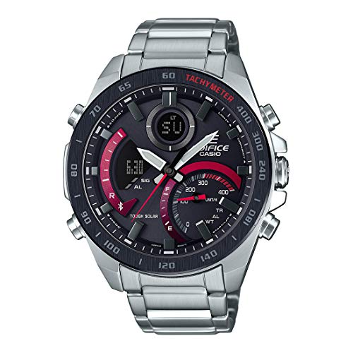 Casio Edifice Smartphone Link Silver Black Watch - Image 2