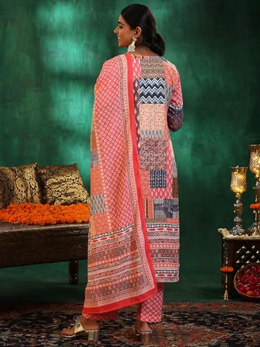 Floral Linen Kurta Set: Vibrant Style & Effortless Comfort | UrbanThreads - Image 5