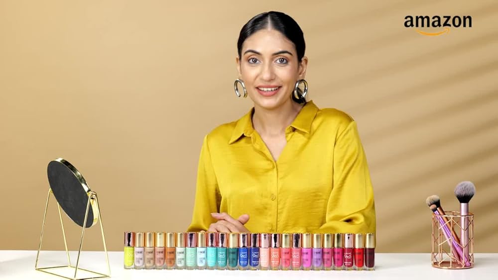 Lakmé 9to5 Desert Rose Nail Polish Primer Gloss Finish 6ml - Image 3