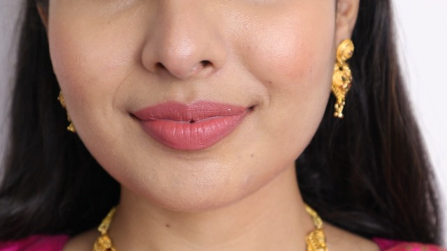 Shining Diva Long Design Necklace Set One Gram Gold Plated Women - Image 4