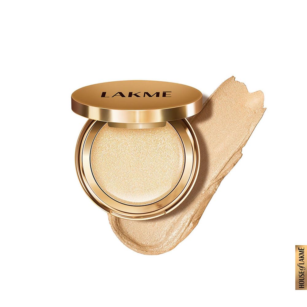 Lakme 9 to 5 Powerplay Velvet Crème Highlighter Sultry Gold 9gm
