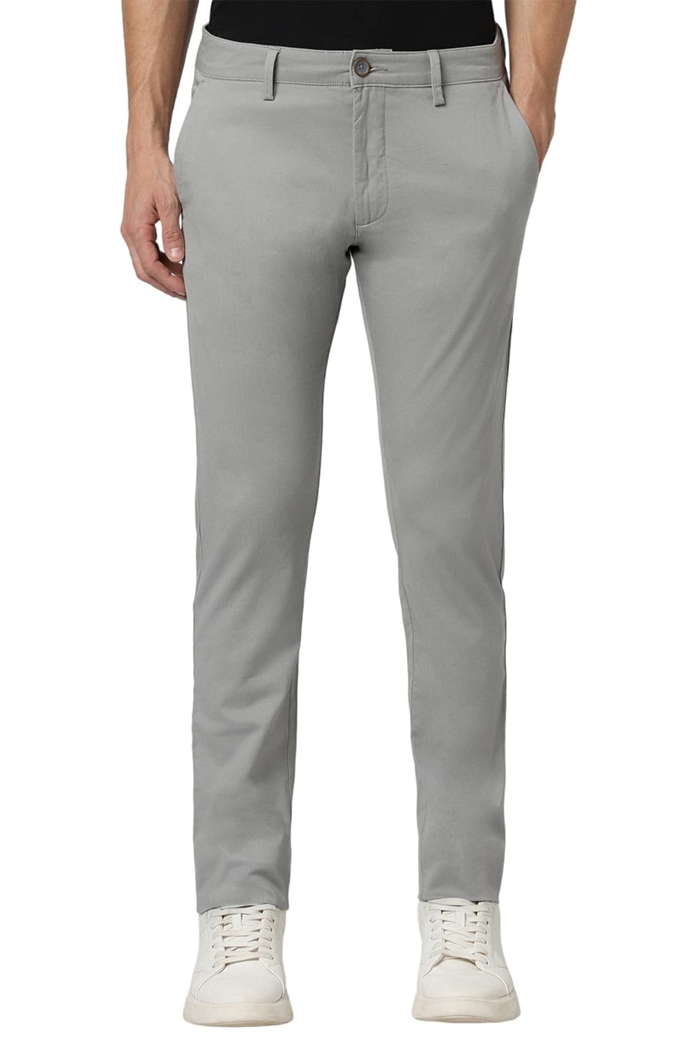 Peter England Men's Skinny Casual Pants