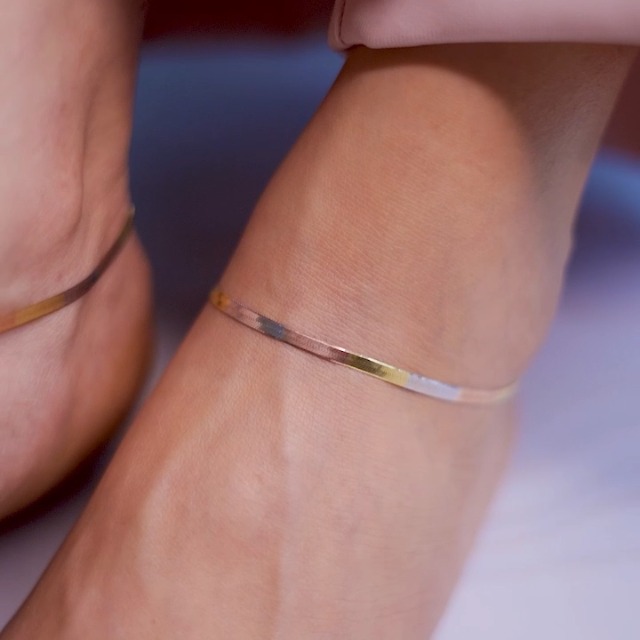 ZAVYA 925 Sterling Silver Anklet (Single) | Gift for Women & Girls | With Certificate of Authenticit - Authentic ZAVYA Fashion | UrbanThreads - Image 3