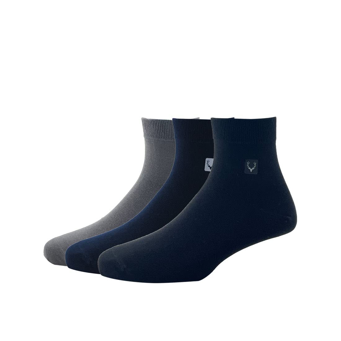 Allen Solly Mens Cotton Quarter Length Socks Pack of 3