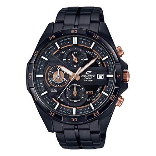 Casio Edifice Black Chronograph Watch - Image 2