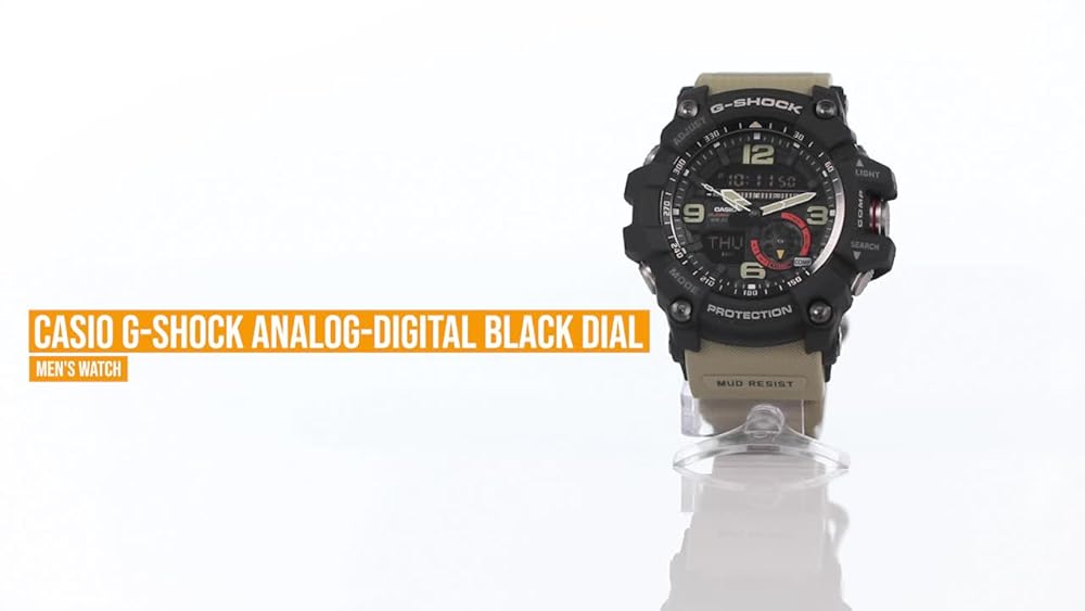 Casio G-Shock Mudmaster Brown Black Adventure Watch - Image 3
