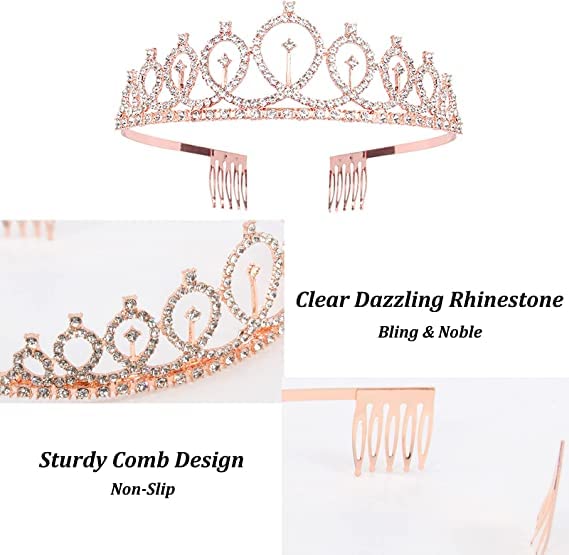 Shining Diva Birthday Sash and Crown Pack of 2 - Image 5