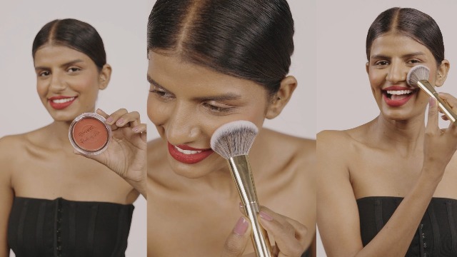 MARS 4 in 1 Travel Brush Set with Foundation, Powder, Eyeshadow Brushes - Image 3