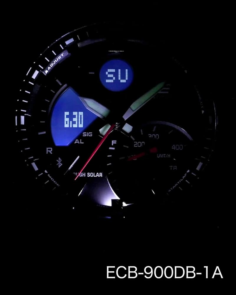 Casio Edifice Smartphone Link Silver Black Watch - Image 4