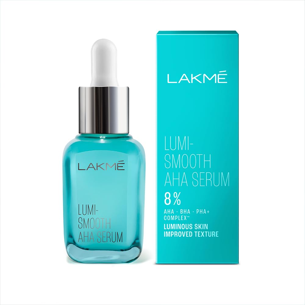 Lakme Lumi Smooth Serum 8% AHA - BHA - PHA+ 30 ml