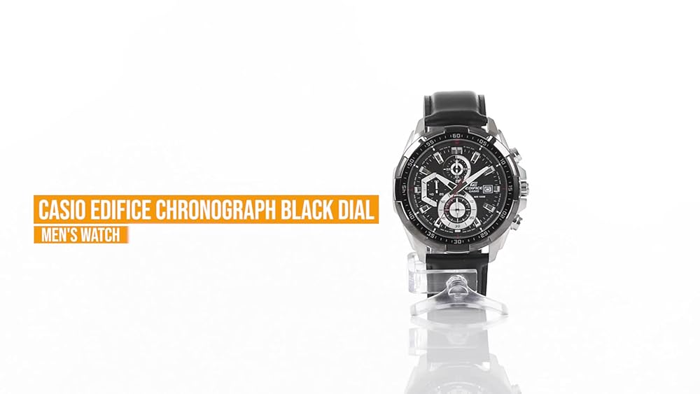 Casio Edifice EFR-539L-1AVUDF Black Analog Dial Men's Watch - Image 3