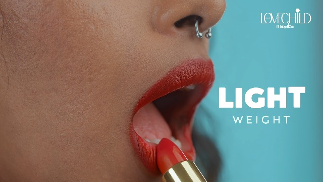 LoveChild Masaba Barfee Luxe Matte Lipstick Chocolate Brown - Image 3