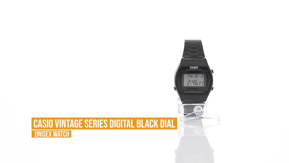 Casio B640WB-1ADF Unisex Black Digital Watch - Image 3