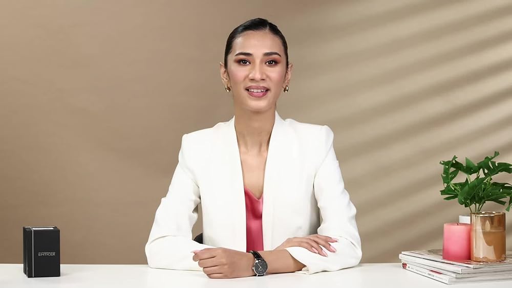 Casio Enticer Black Leather Watch LTP-VT01L-1BUDF Women - Image 3