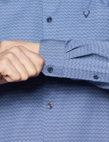 Allen Solly Men Cotton Blend Regular Fit Casual Shirt - Image 5