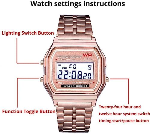 Acnos Vintage Digital Watch - Urban Edge - Image 4