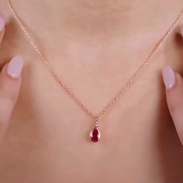 ZAVYA 925 Sterling Silver Halo Pendant Necklace for Women - Image 4