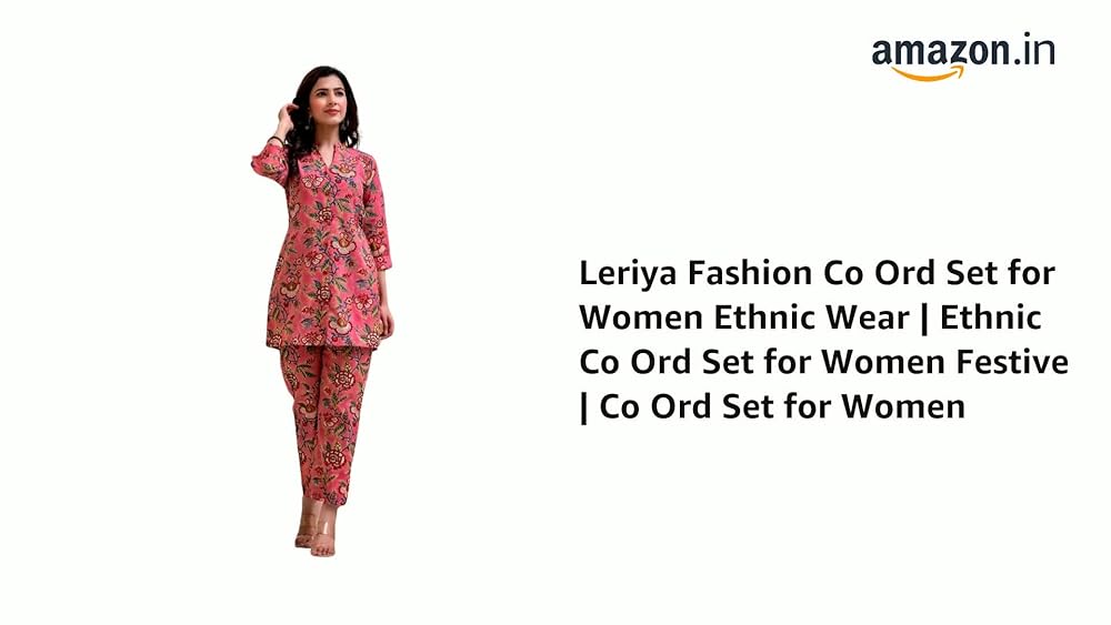 Leriya Fashion Anarkali Kurta-Set for Women – Viscose Rayon Printed Kurta & Straight Pant | Festive - Authentic Leriya Clothing | UrbanThreads - Image 3