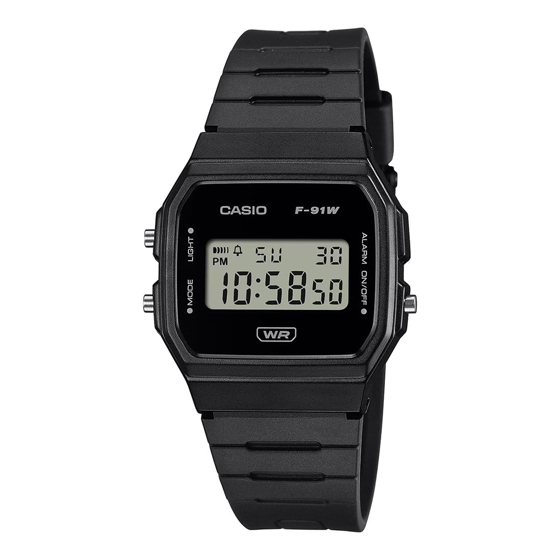 Casio F-91WB-1ADF Digital Watch Black
