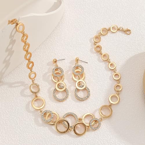 Shining Diva Fancy Necklace Jewellery Set for Women - Image 5