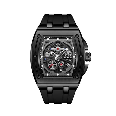 Giordano Mechanical-Look Watch Sporty Style Date