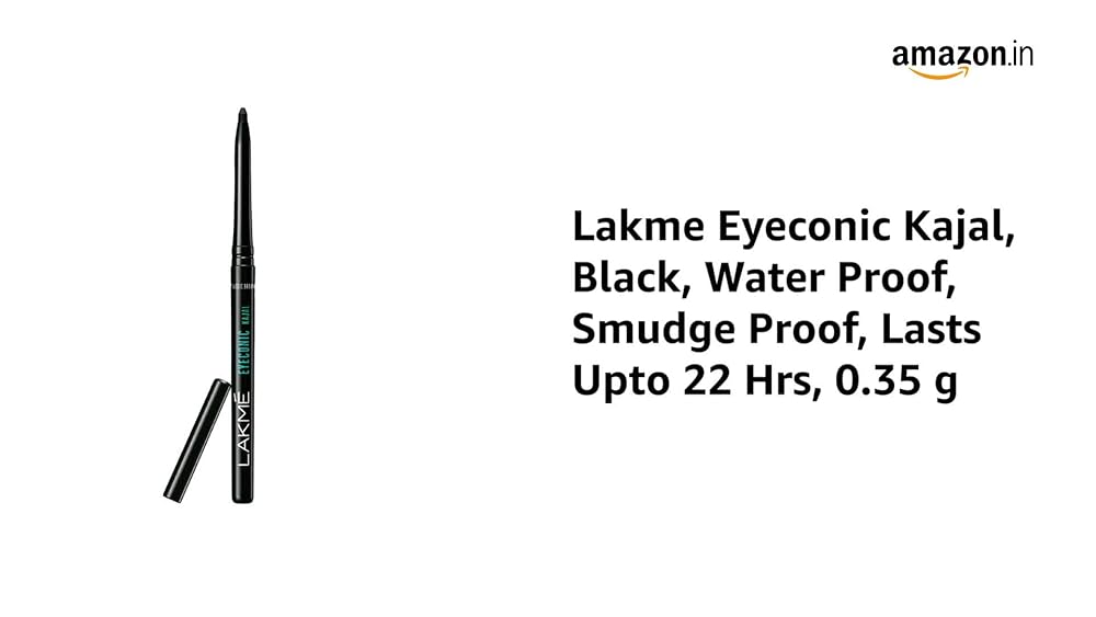 Lakme Eyeconic Insta Cool Kajal Black Cooling Kohl Liner - Image 3