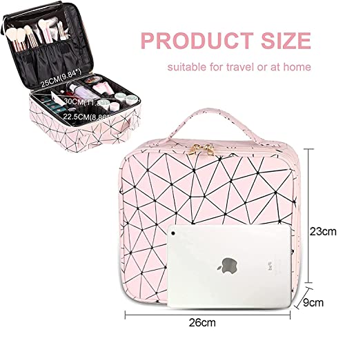 Seagull Nylon Cosmetic Bag Makeup Organizer for Travel - Image 4