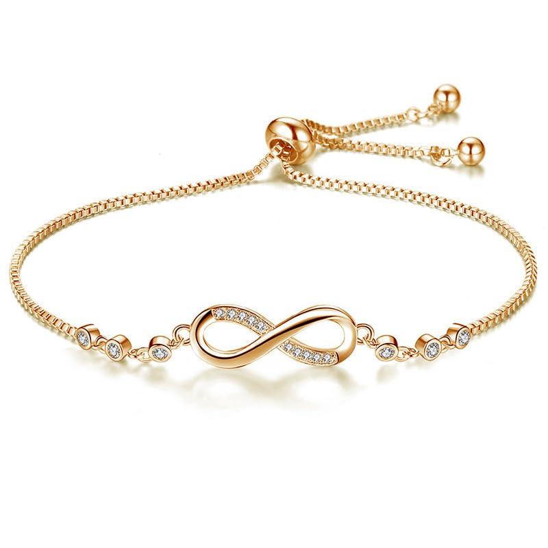 Shining Diva Infinity Bracelet for Women & Girls - Image 2