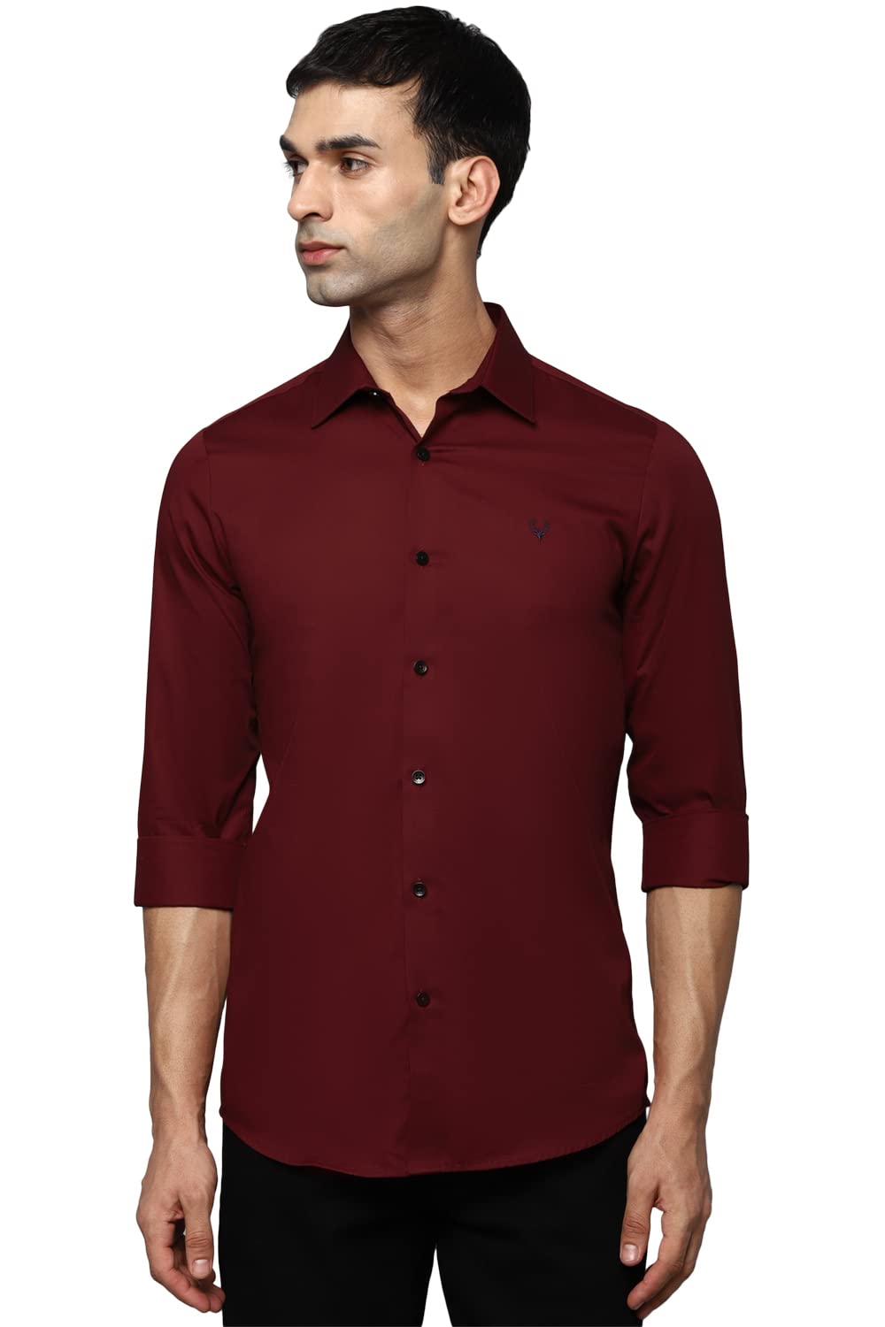 Allen Solly Men's 100% Cotton Regular Fit Shirt