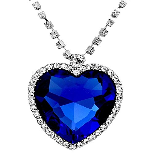 Shining Diva Titanic Heart of Ocean Pendant for Women - Image 2