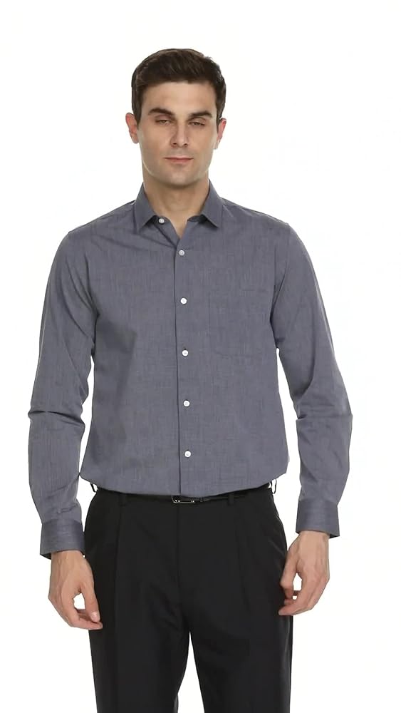 Peter England Men's Cotton Regular Fit Shirt - Image 3