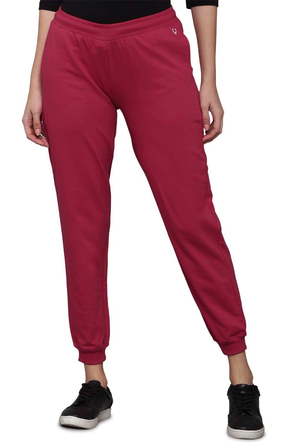 Allen Solly Women's Regular Fit Mid Rise Sweatpants