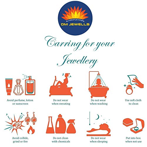 Om Jewells Rose Gold Plated Crystal Link Bracelet - Image 4