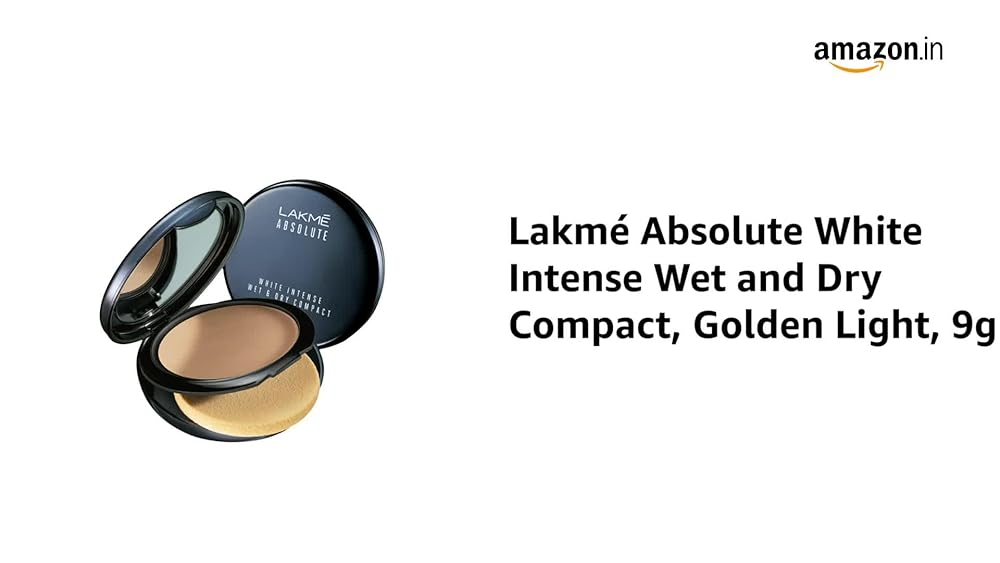 Lakme Absolute White Intense Wet and Dry Compact Almond Honey 9g - Image 3