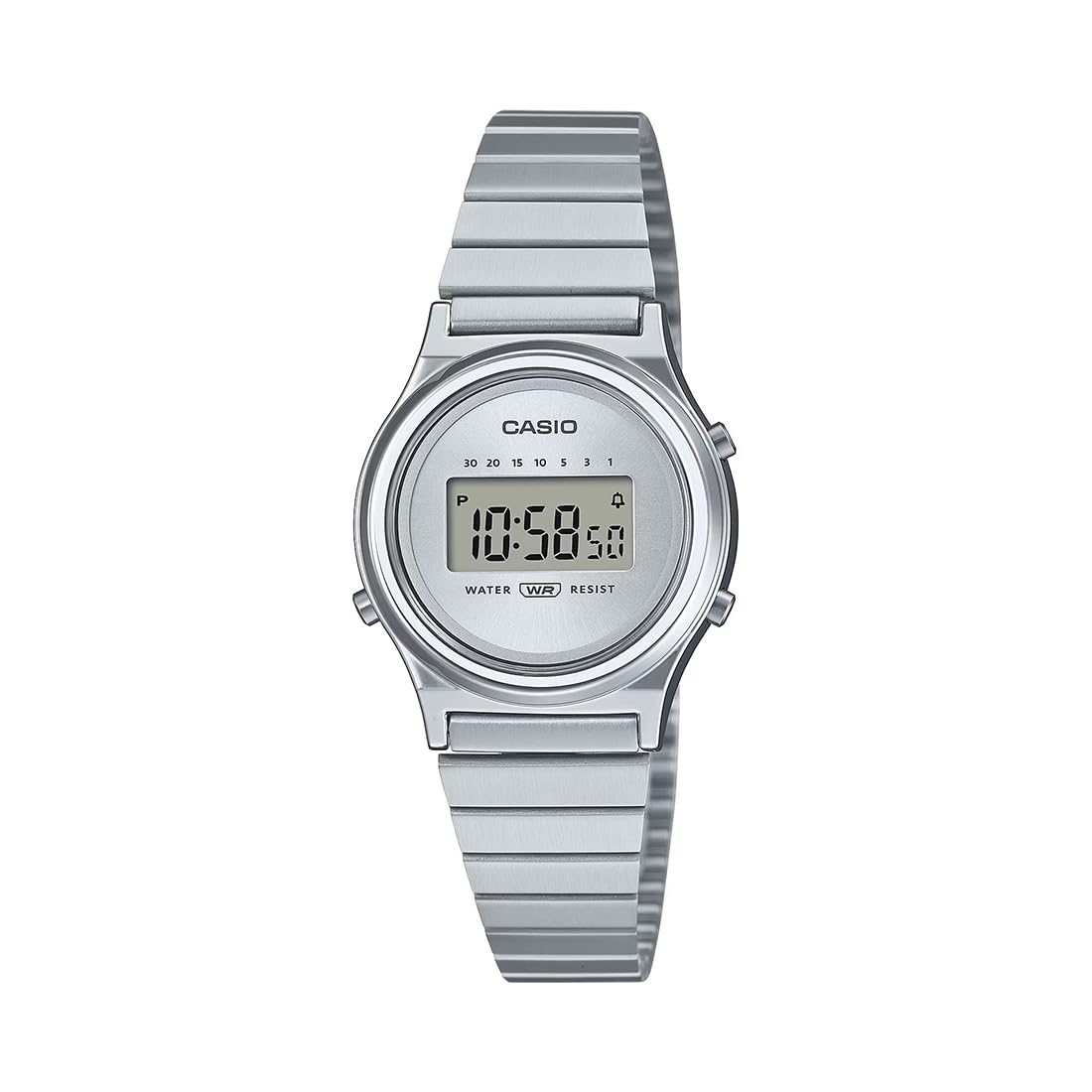 Casio Vintage Silver Digital Watch