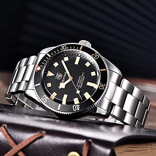 BENYAR Skeleton Automatic Watch Genuine Leather Urban Style - Image 5