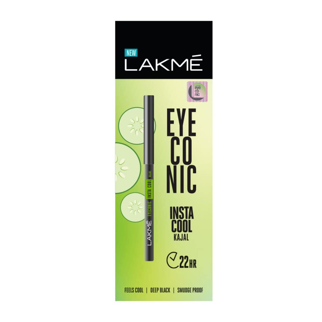 Lakme Eyeconic Insta Cool Kajal Black Cooling Kohl Liner