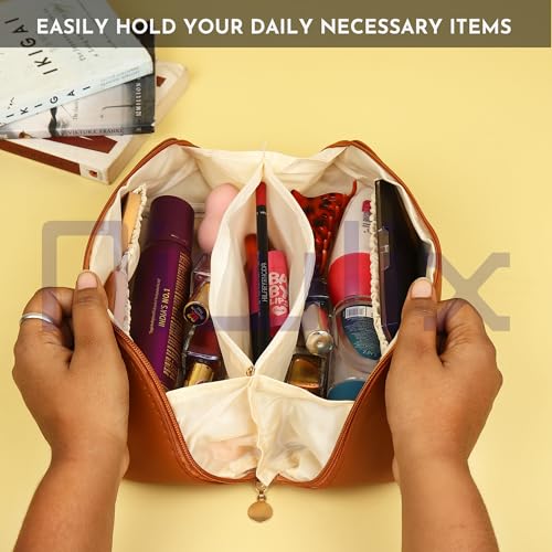 Niwlix Travel Cosmetic Makeup Pouch Bag for Women - Image 3