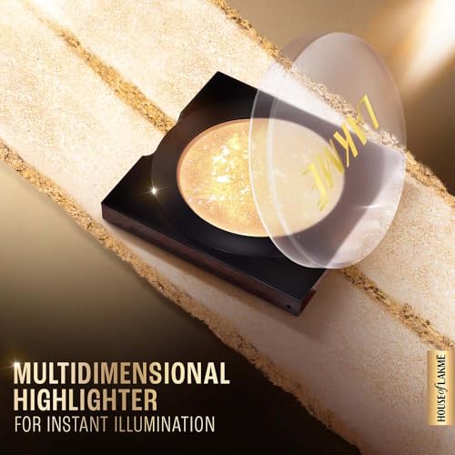 Lakme Glitterati Marble Highlighter 01 Gold Goddess 7g - Image 5