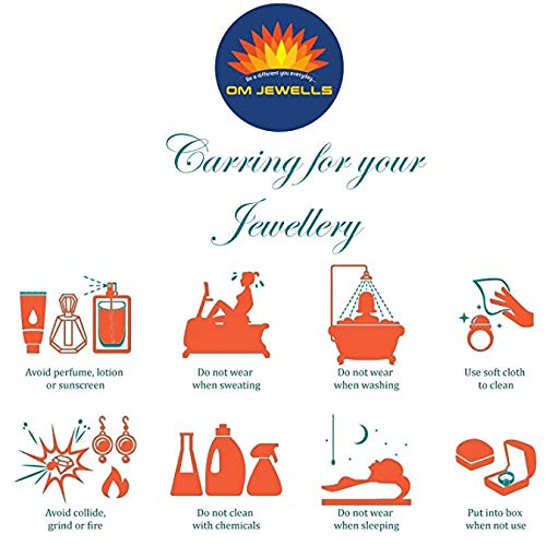 Om Jewells Rose Gold Jewellery Combo 2 Adjustable Bracelets - Image 5