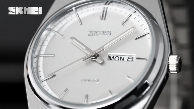 SKMEI Men's Analog Quartz Stainless Steel Watch - Image 3